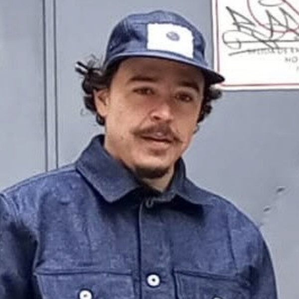 Sebastian A., Blue Repair Denim