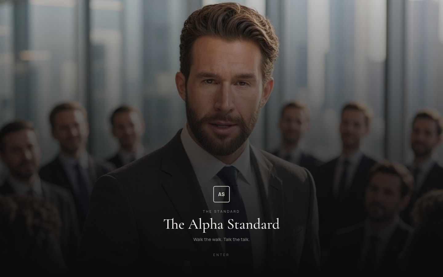 The Alpha Standard — High-ticket commit flow