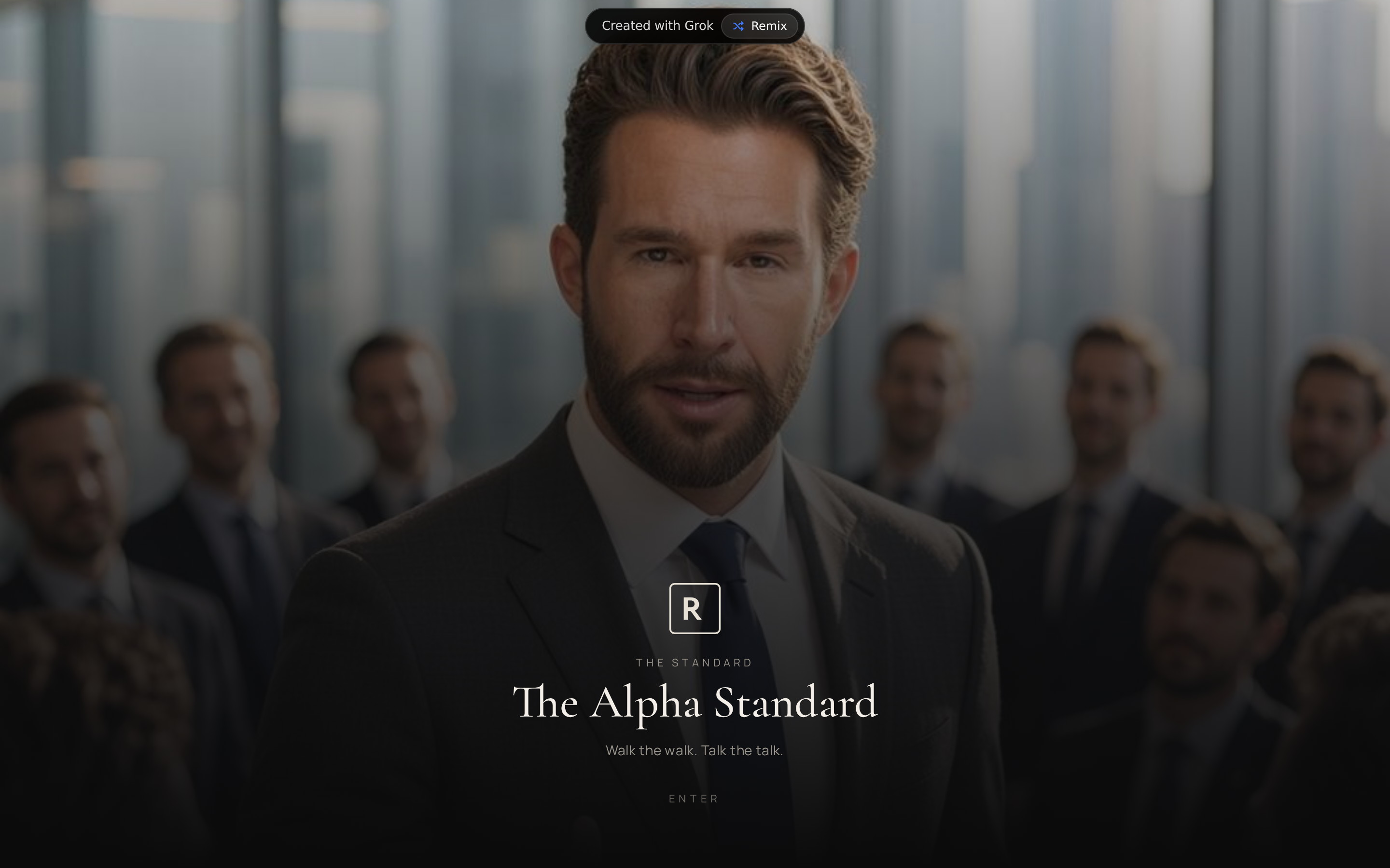 Sample live offer page — private sendable link