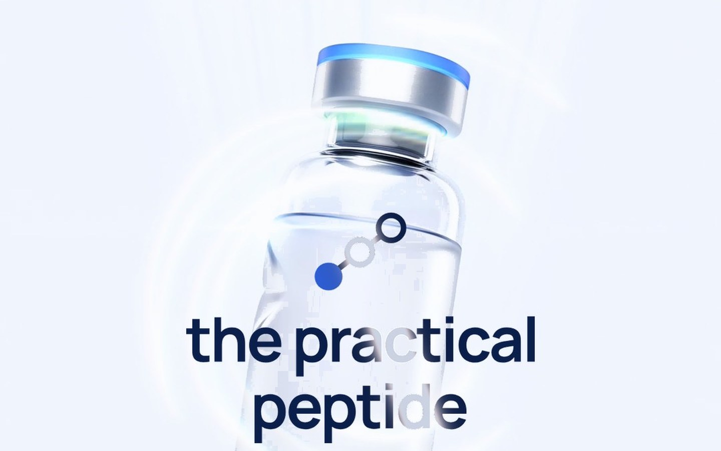 The Practical Peptide — splash logo
